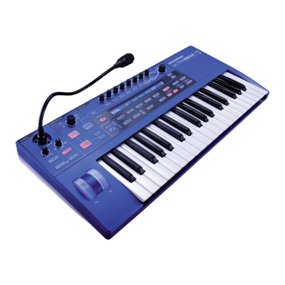 Novation UltraNova Mode D'emploi