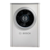 Bosch Compress 6000 AW 13 Notice D'installation