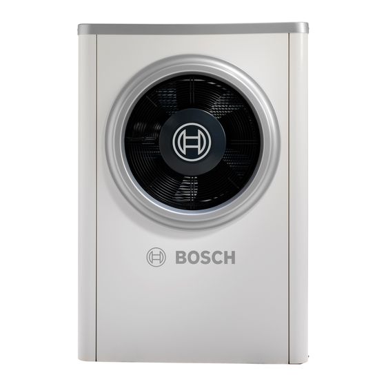 Bosch Compress 6000 AW 5 Notice D'installation