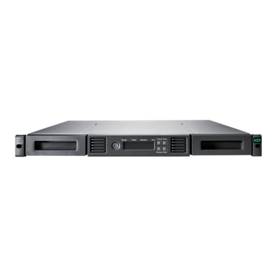 HP StorageWorks 1/8 G2 Manuel D'utilisation Et De Maintenance