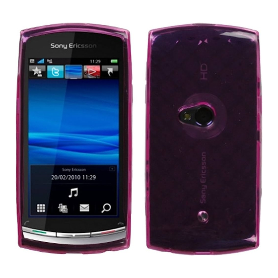 Sony Ericsson Vivaz U5i Mode D'emploi