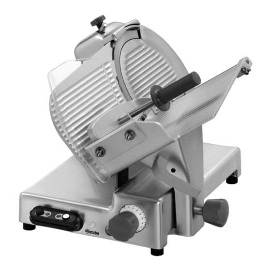 Bartscher PRO 300-G Mode D'emploi
