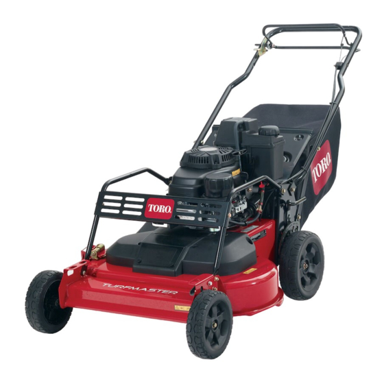 Toro TurfMaster 22207 Manuel De L'utilisateur