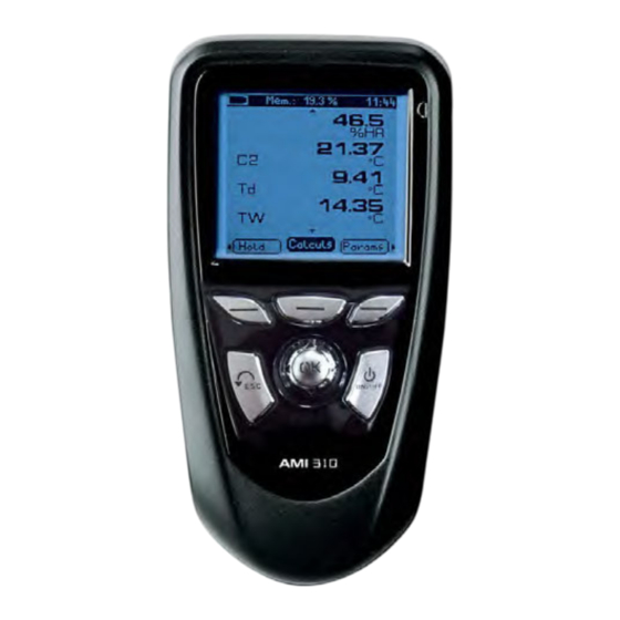 C2AI AMI 310 Notice D'utilisation