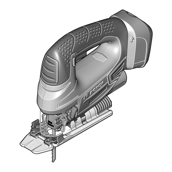 Bosch PST 18 LI Notice Originale