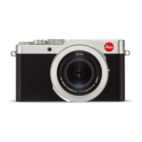 Leica D-LUX 7 Notice D'utilisation