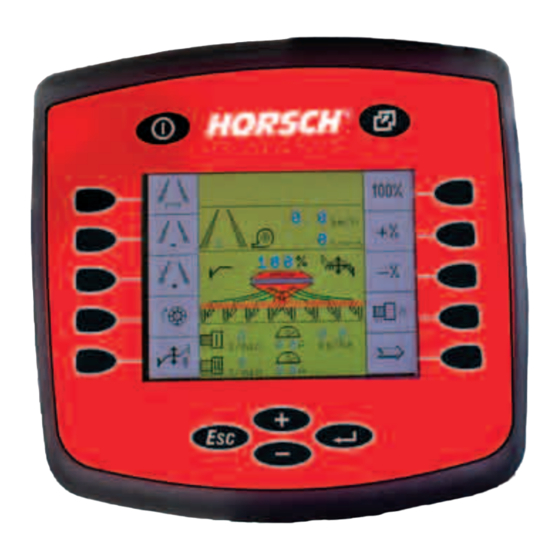 horsch DrillManager ME Manuel D'utilisation