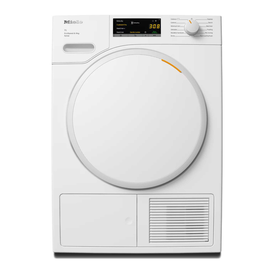Miele TWA520WP Mode D'emploi