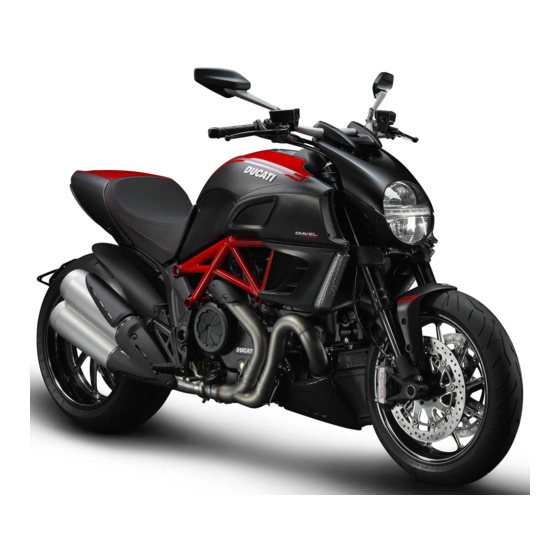 Ducati Diavel 2011 Manuel D'utilisation