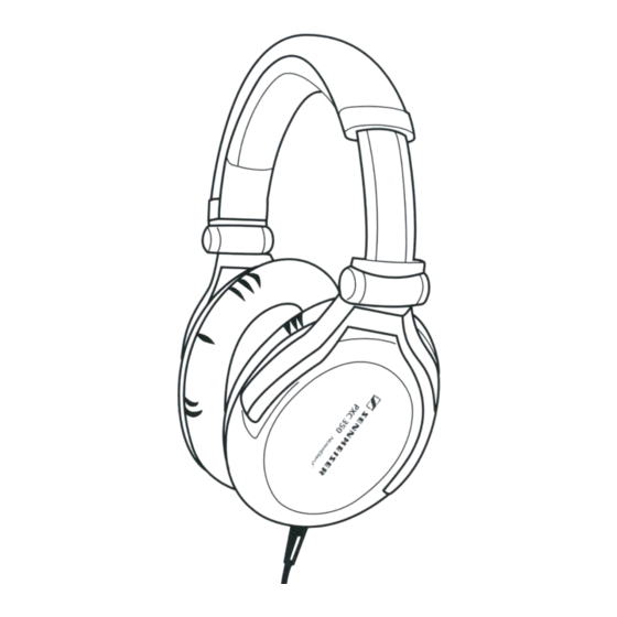 Sennheiser PXC 350 Notice D'emploi