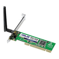 Asus PCI-G31 Manuel De L'utilisateur