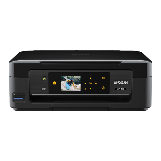 Epson XP-410 Guide Rapide