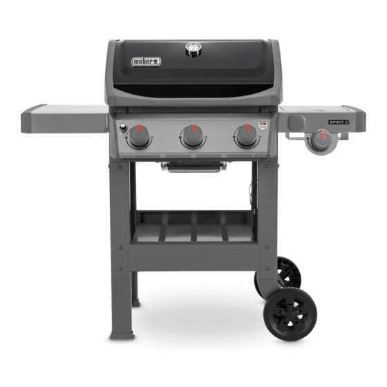 Weber Spirit E-320 ORIGINAL Guide D'utilisation