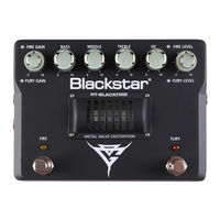 Blackstar HT-BLACKFIRE Mode D'emploi