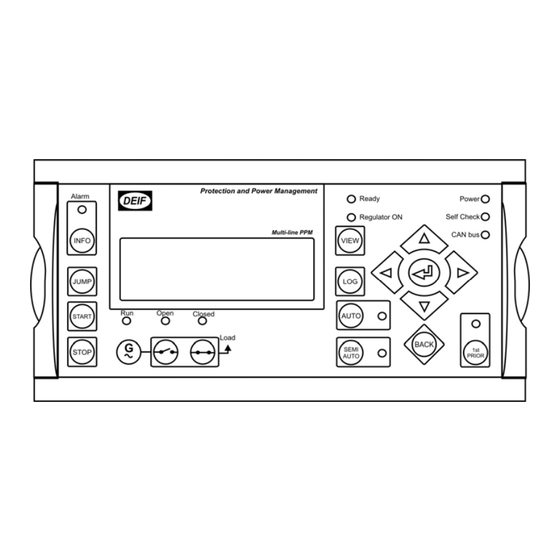 Deif PPM-3 Manuel De L'utilisateur