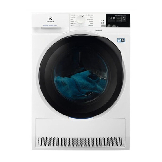Electrolux EW8H4858SP Notice D'utilisation