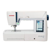 Janome SKYLINE S7 Mode D'emploi