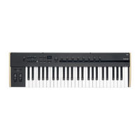 Korg Keystage Serie Manuel D'utilisation