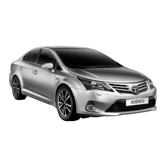 Toyota Avensis 2009 Manuels