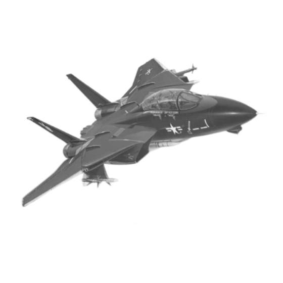 REVELL F-14A BLACK TOMCAT Mode D'emploi