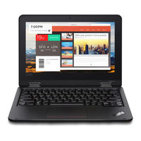 Lenovo ThinkPad 11e Yoga Gen 6 Guide De Configuration