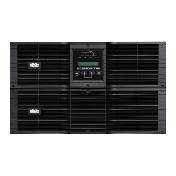 Tripp-Lite SmartOnline 8kVA Manuel Du Propriétaire