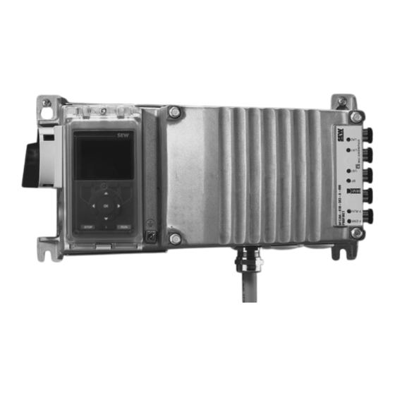 Sew Eurodrive MOVIMOT MMF C Serie Notice D'exploitation