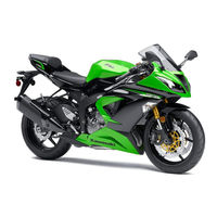 Kawasaki Ninja ZX-6R 2013 Guide De L'utilisateur