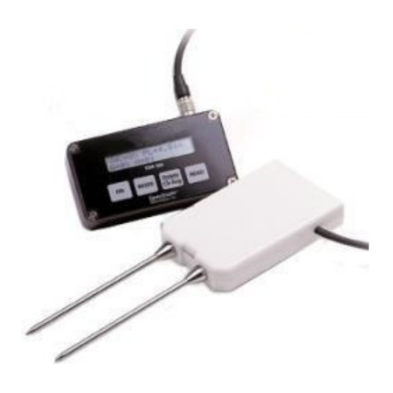 PCE Instruments TDR-100 Notice D'emploi