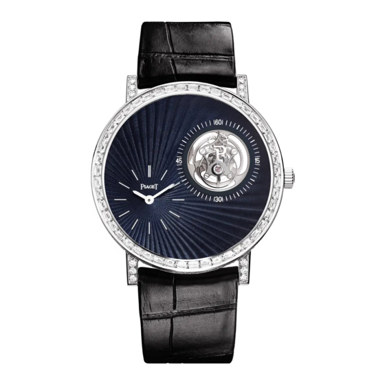 Piaget 670P Manuels