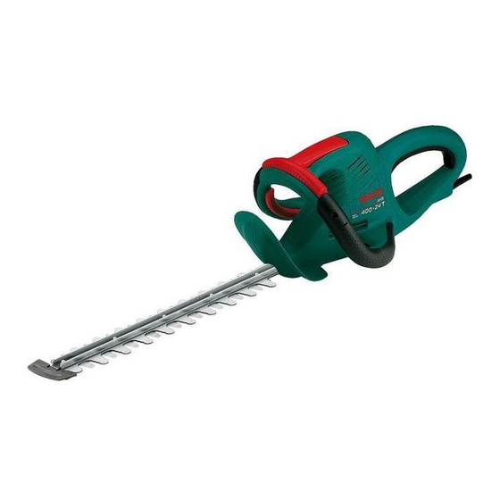 Bosch AHS 400 - 24T Instructions D'emploi