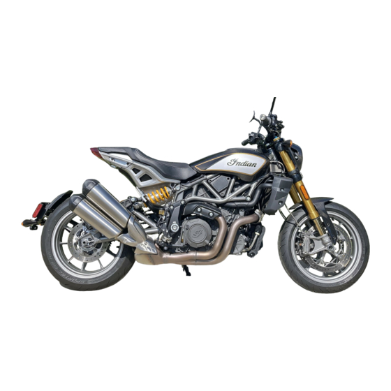 Indian Motorcycle FTR 2023 Manuel Du Propriétaire