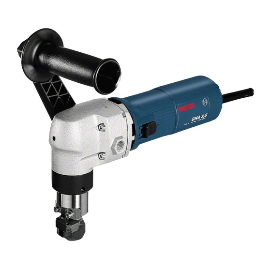 Bosch GNA 3,5 Professional Notice Originale