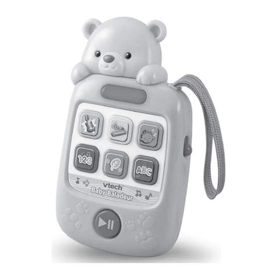 VTech baby Baby Baladeur Mode D'emploi