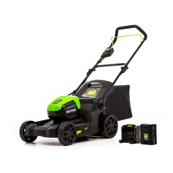 GreenWorks Pro LMC415 Manuel D'utilisation