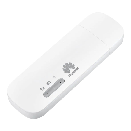 Huawei LTE E8372 Manuels