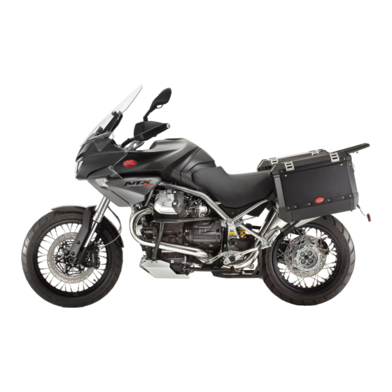 MOTO GUZZI Stelvio 1200 NTX 2012 Mode D'emploi