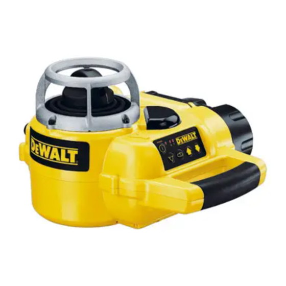 DeWalt DW077 Mode D'emploi