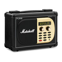 Pure EVOKE-1S Marshall Manuel De L'utilisateur