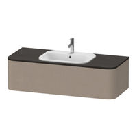 Duravit Happy D.2 Plus HP 4952 L Notice De Montage