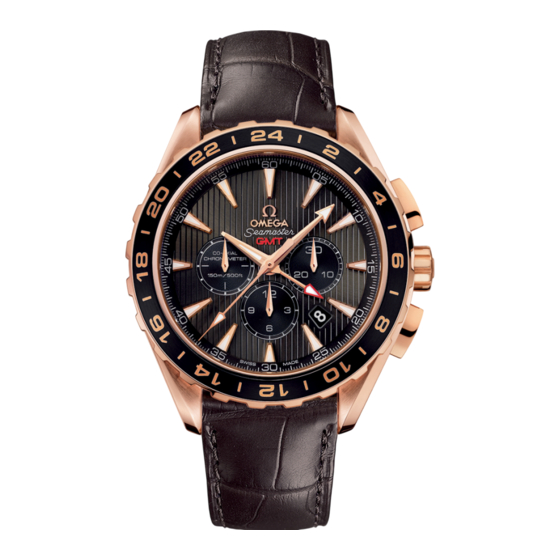 Omega SEAMASTER AQUA TERRA 150 M Guide Rapide