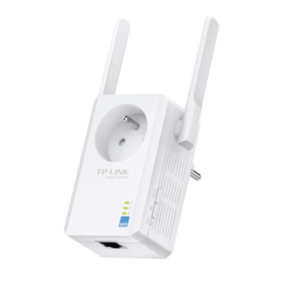 TP-Link TL-WA865RE Guide D'installation Rapide