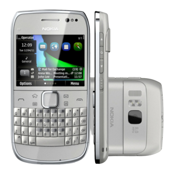 Nokia E6–00 Manuel D'utilisation