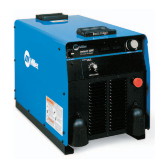 Miller Invision 456P Manuel De L'utilisateur