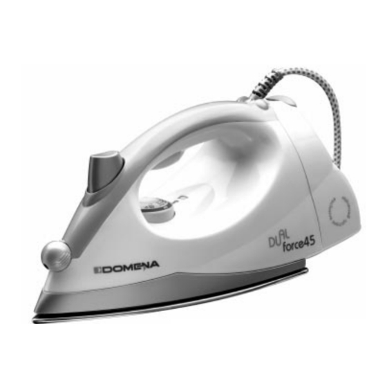DOMENA Dual Force 45 Mode D'emploi