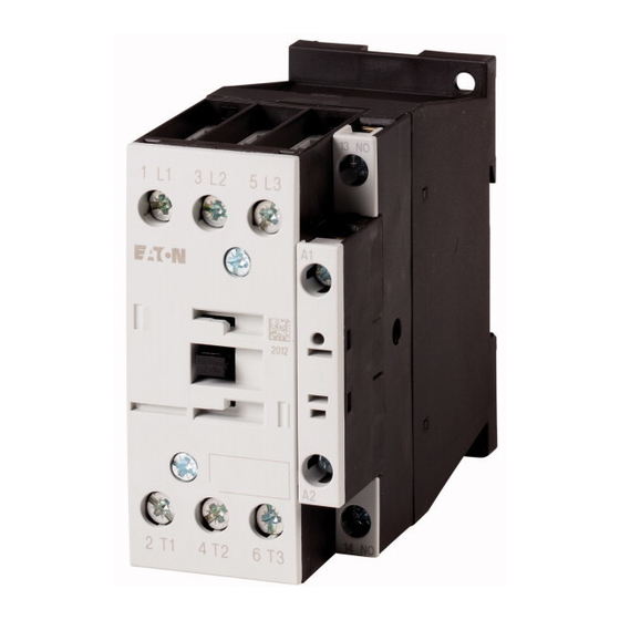 Moeller DILM32-XSPV Serie Notice D'installation