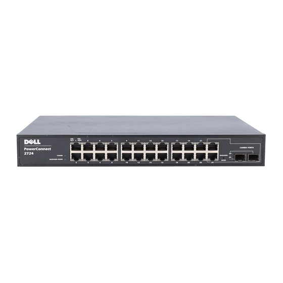 Dell PowerConnect 27 Serie Guide De Mise En Route