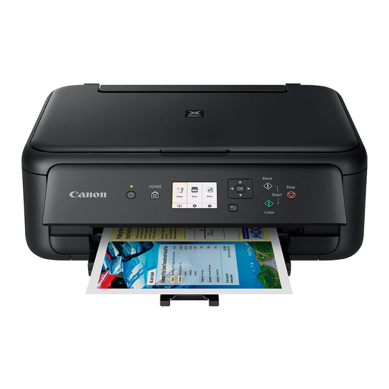 Canon PIXMA TS5100 Serie Démarrage