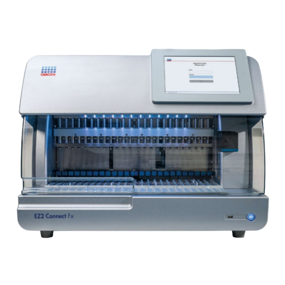 Qiagen EZ2 Connect Manuel D'utilisation