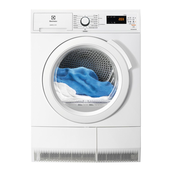 Electrolux EW6C4824SC Notice D'utilisation